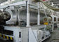 pvc 물결 모양 관 생산 라인 쌍둥이 나사 압출기, 기계를 만드는 플라스틱 물결 모양 관