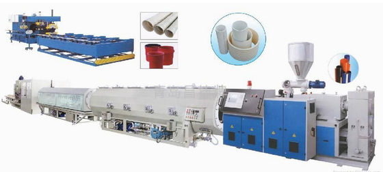 좋은 가격 16-800mm PVC 관 밀어남 기계, CPVC 관 생산 라인 온라인으로