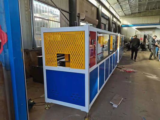 좋은 가격 원자재에서 완제품까지의 PVC 프로파일 진압 라인 온라인으로