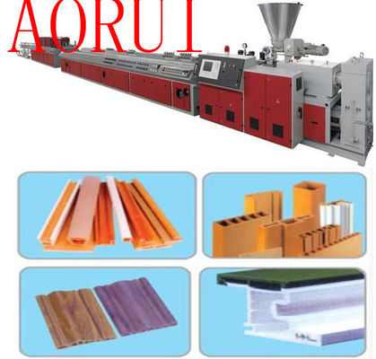 좋은 가격 천장을 위한 매끄러운 PP/PE WPC 플라스틱 단면도 원뿔 쌍둥이 나사 온라인으로