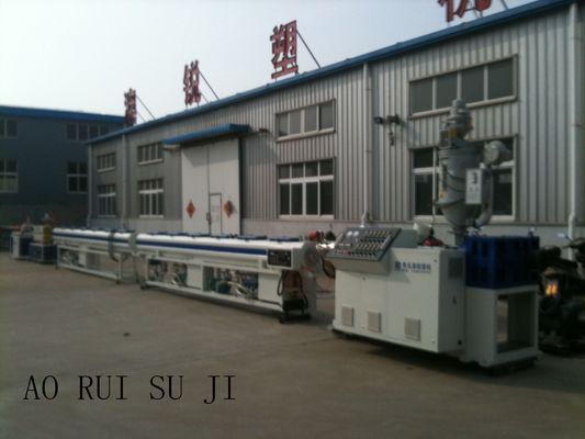 좋은 가격 HDPE/LDPE 플라스틱 수관 밀어남 선, PE 플라스틱 관 생산 라인 온라인으로