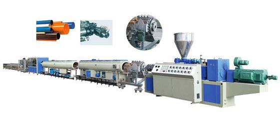 좋은 가격 PVC Eletrical 도관 플라스틱 관 밀어남 선 압출기 득점방해 에너지 온라인으로