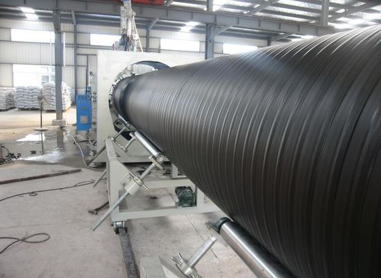 좋은 가격 세륨 ISO9001 증명서를 가진 가동 가능한 나선형 HDPE/Pvc 관 제조 기계 온라인으로