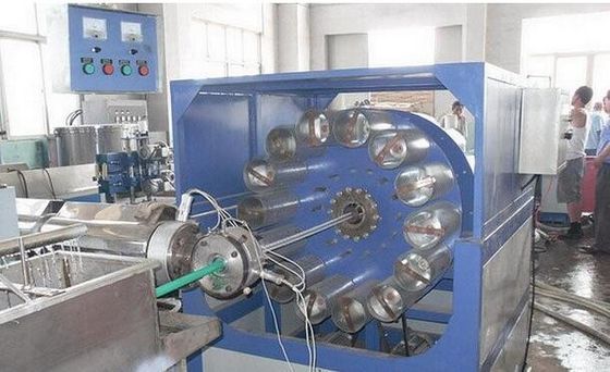 좋은 가격 PVC 정원 호스 플라스틱 밀어남 기계 두 배 나사 압출기 11-110kw 온라인으로