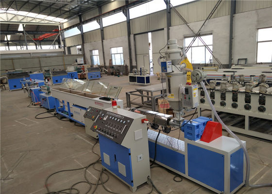 좋은 가격 PLC는 단일 나사 압출기, PE HDPE LDPE 관 밀어남 기계를 통제합니다 온라인으로