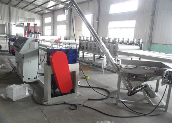 좋은 가격 PE 플라스틱 Granulator 폐기물 플라스틱 알갱이 만드는 기계 완전 자동 온라인으로