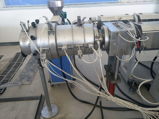 좋은 가격 PE HDPE PPR 저잡음 1 년 보장을 가진 플라스틱 관 생산 라인 온라인으로