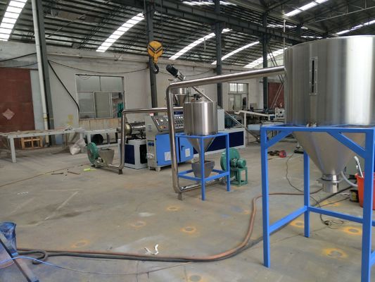 완전히 자동적인 PP PE 영화 플라스틱 알갱이로 만드는 기계 37RPM 380kg/H