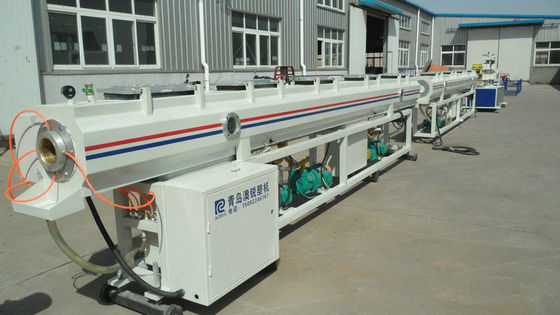 좋은 가격 HDPE/LDPE 배수장치 관 플라스틱 밀어남 기계, 물 플라스틱 관 압출기 온라인으로