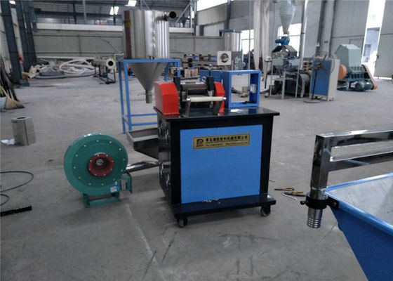 좋은 가격 고출력 PE PP 플라스틱 곡물 제조 기계 LDPE HDPE 곡물 extruder 온라인으로