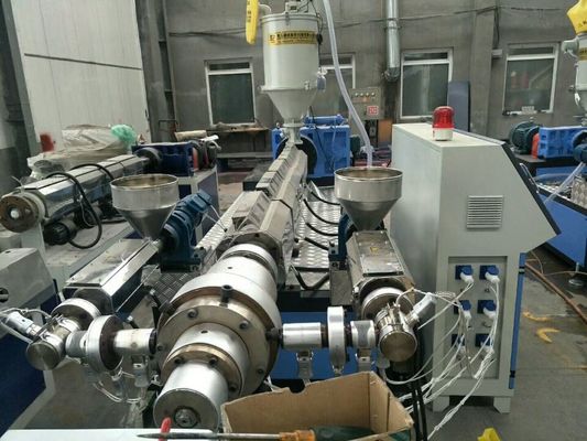 좋은 가격 CE PE HDPE 송수관 압출 라인 PP 파이프 단일 스크류 압출기 기계 온라인으로