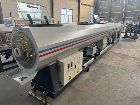 좋은 가격 SJ75/33 PE HDPE LDPE 파이프 생산 라인, 고속 PE 파이프 엑스트루더 온라인으로