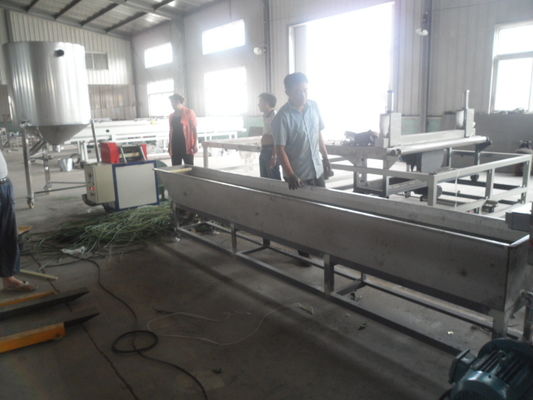 좋은 가격 1000kg/h는 PP/PE의 플라스틱 과립 기계 국수 절단 광석 세공자를 재생했습니다 온라인으로