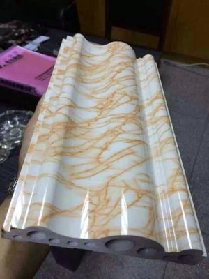 좋은 가격 대리석 단면도 목제 플라스틱 합성 밀어남 선, PVC 대리석 단면도 기계 온라인으로